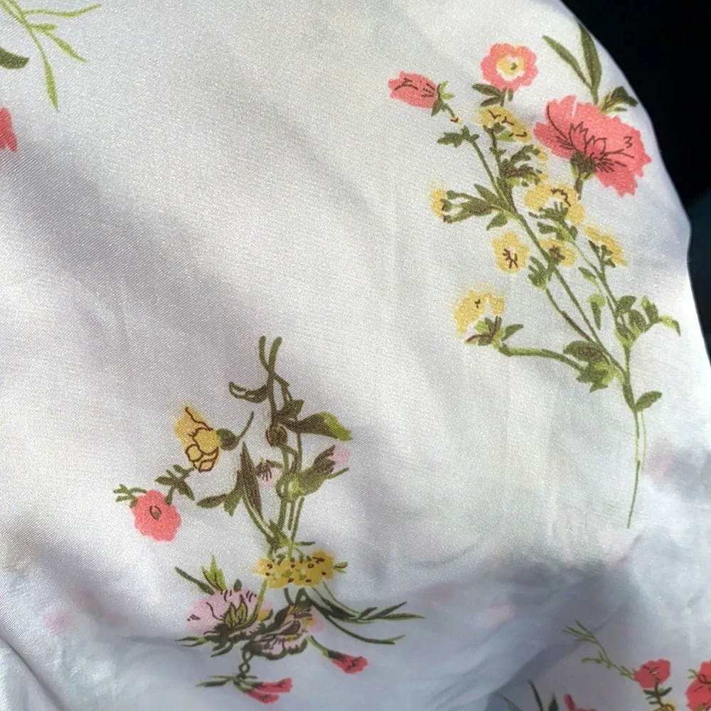 💌[ Topshop ] Satiny Floral Shorts & Tank Pajama Set - Picture 11 of 16